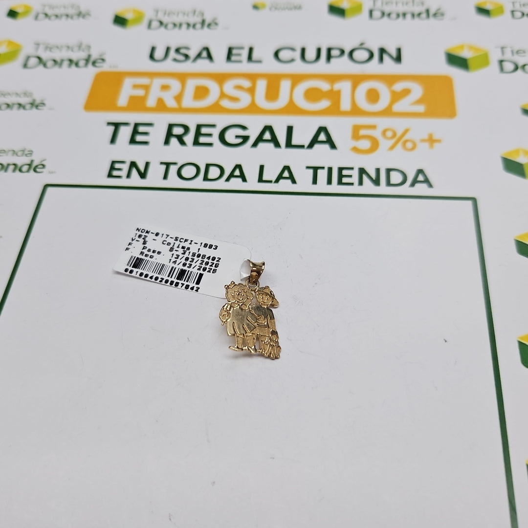 DIJE ORO 10 K 1.1 GRMS (SEMINUEVO)