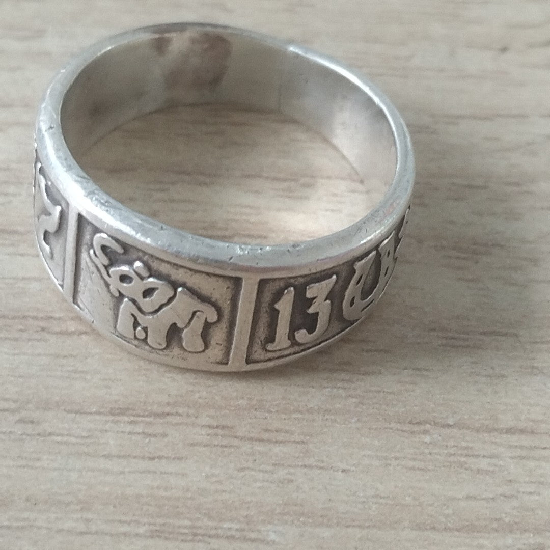 ANILLO PLATA 6.5 GRMS (SEMINUEVO)