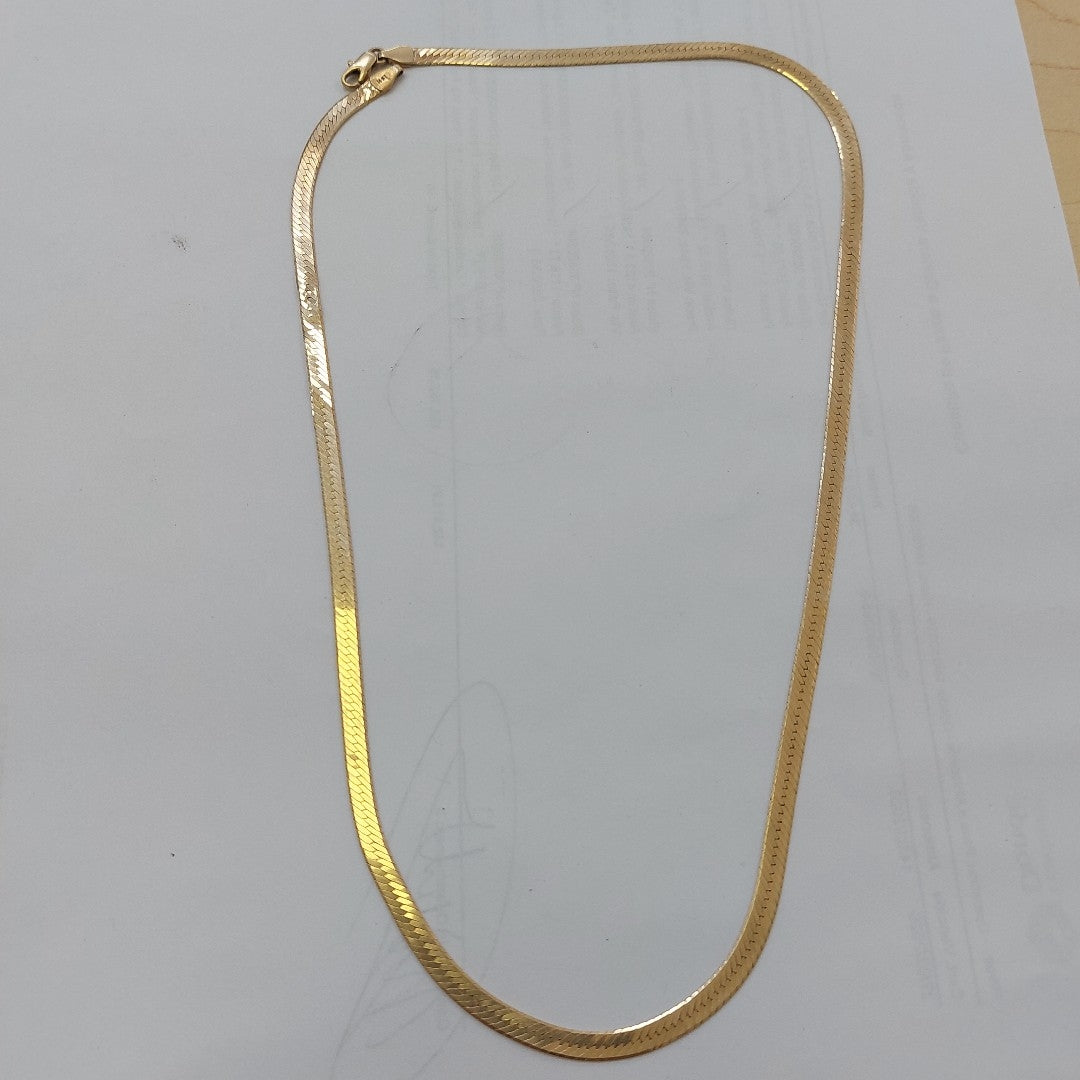 GARGANTILLA ORO 14 K 12.2 GRMS (SEMINUEVO)