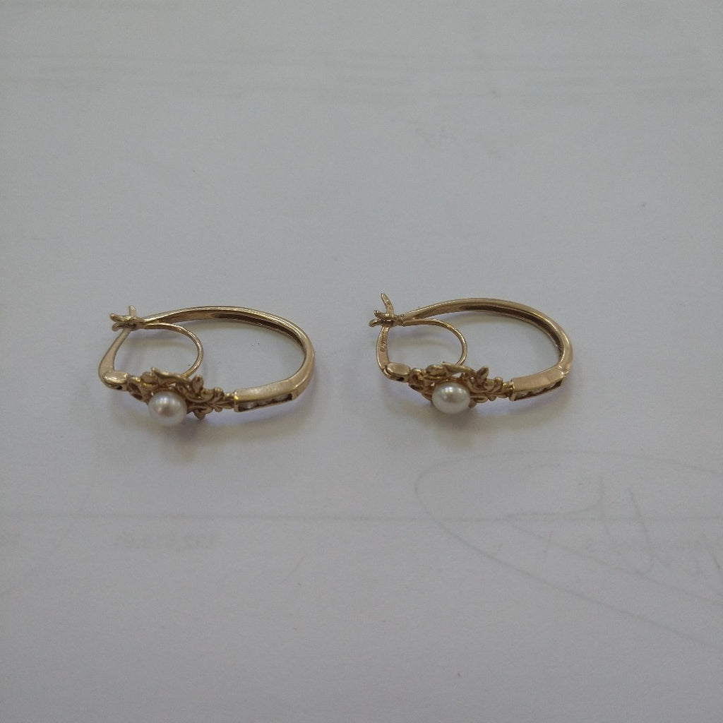 ARRACADAS PAR ORO 10 K 4.3 GRMS (SEMINUEVO)