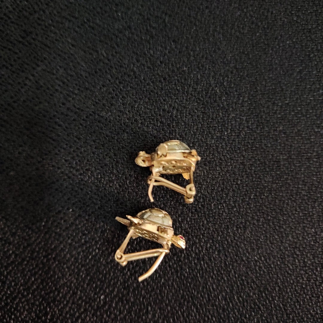 ARETES PAR ORO 10 K 5.8 GRMS (SEMINUEVO)