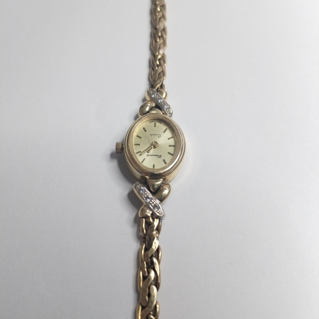 RELOJ CAJA Y PULSO ORO ORO 14 K 18,20 GRMS (SEMINUEVO)