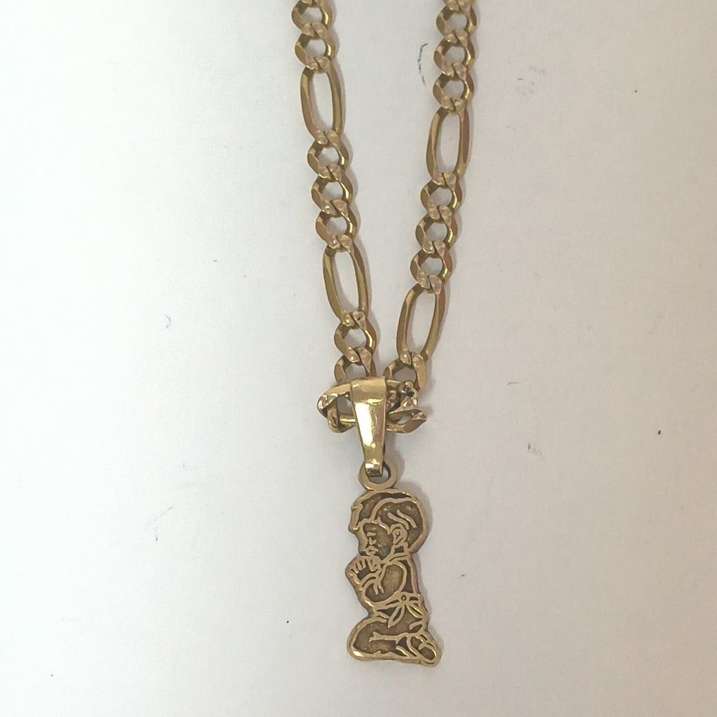 CADENA,DIJE ORO 14 K 12,10 GRMS (SEMINUEVO)