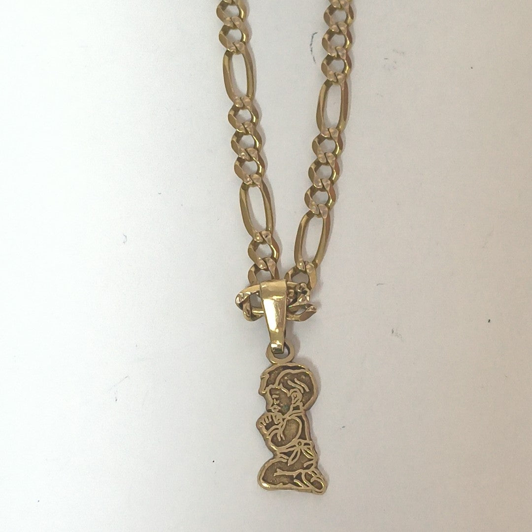 CADENA,DIJE ORO 14 K 12,10 GRMS (SEMINUEVO)