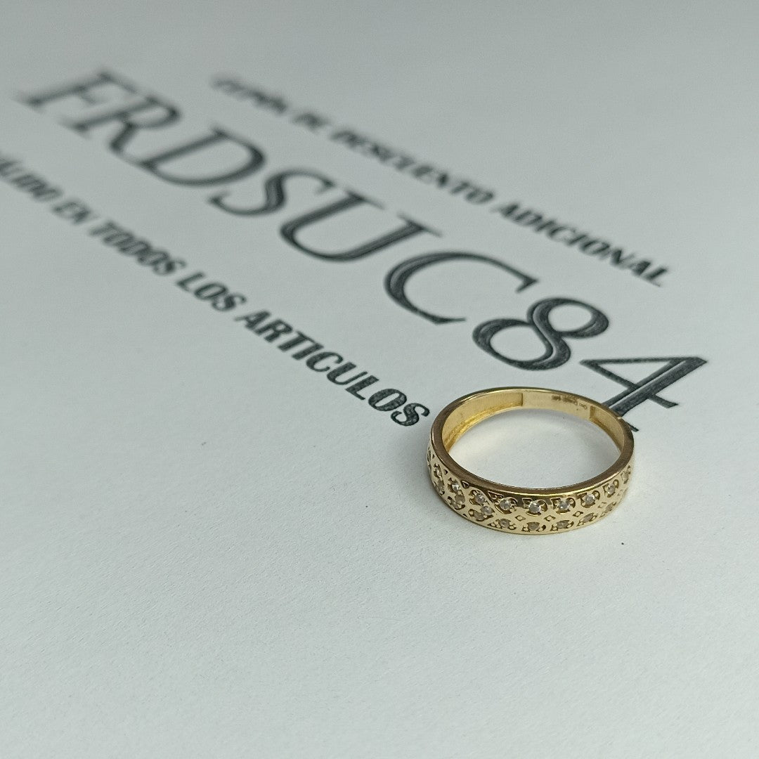 ANILLOS DAMA ORO 14K 2 (NUEVO)