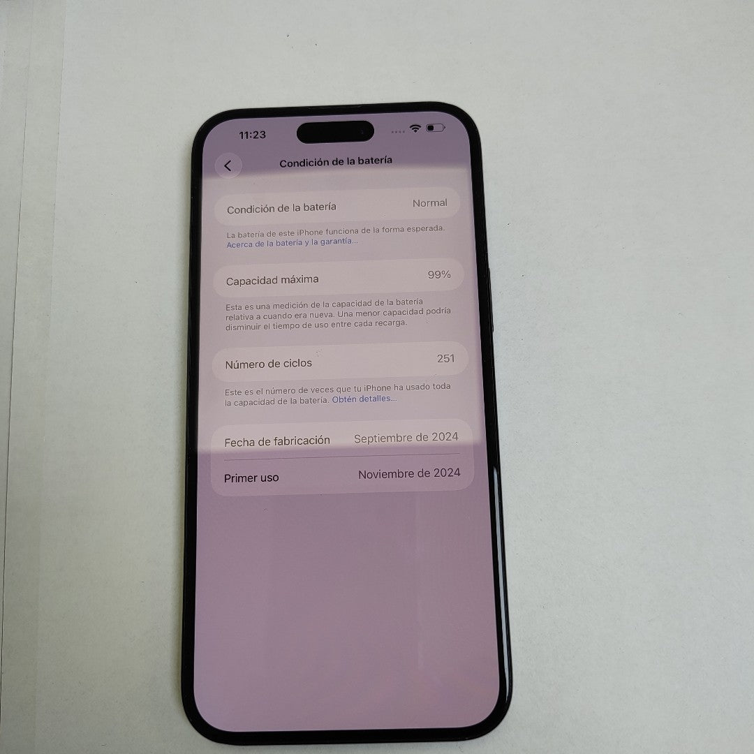 CELULAR APPLE IPHONE 16 PLUS A3289 (2024) 128 GB 8 GB RAM (SEMINUEVO)