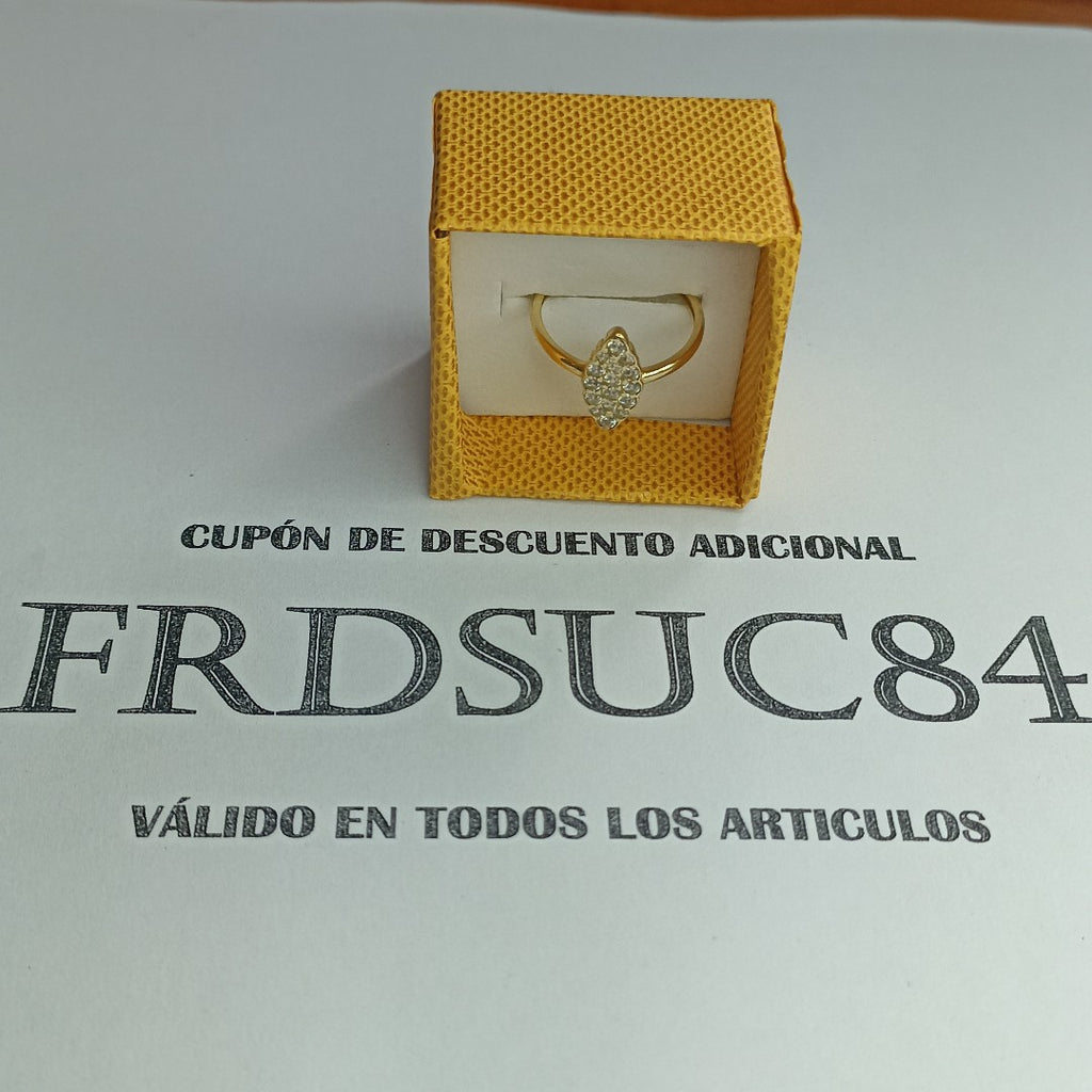 ANILLOS DAMA ORO 14K 2 (NUEVO)