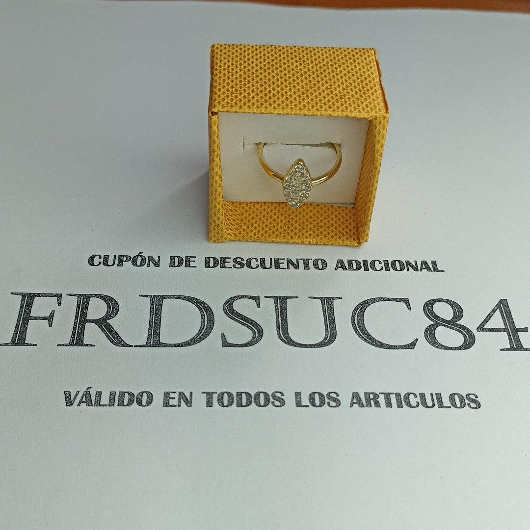 ANILLOS DAMA ORO 14K 2 (NUEVO)