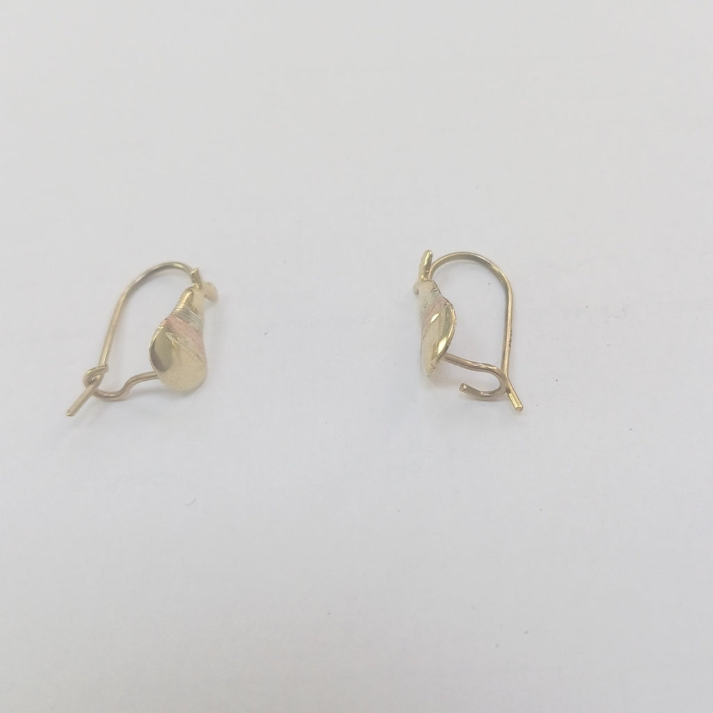ARETES PAR ORO 10 K 0.8 GRMS (SEMINUEVO)
