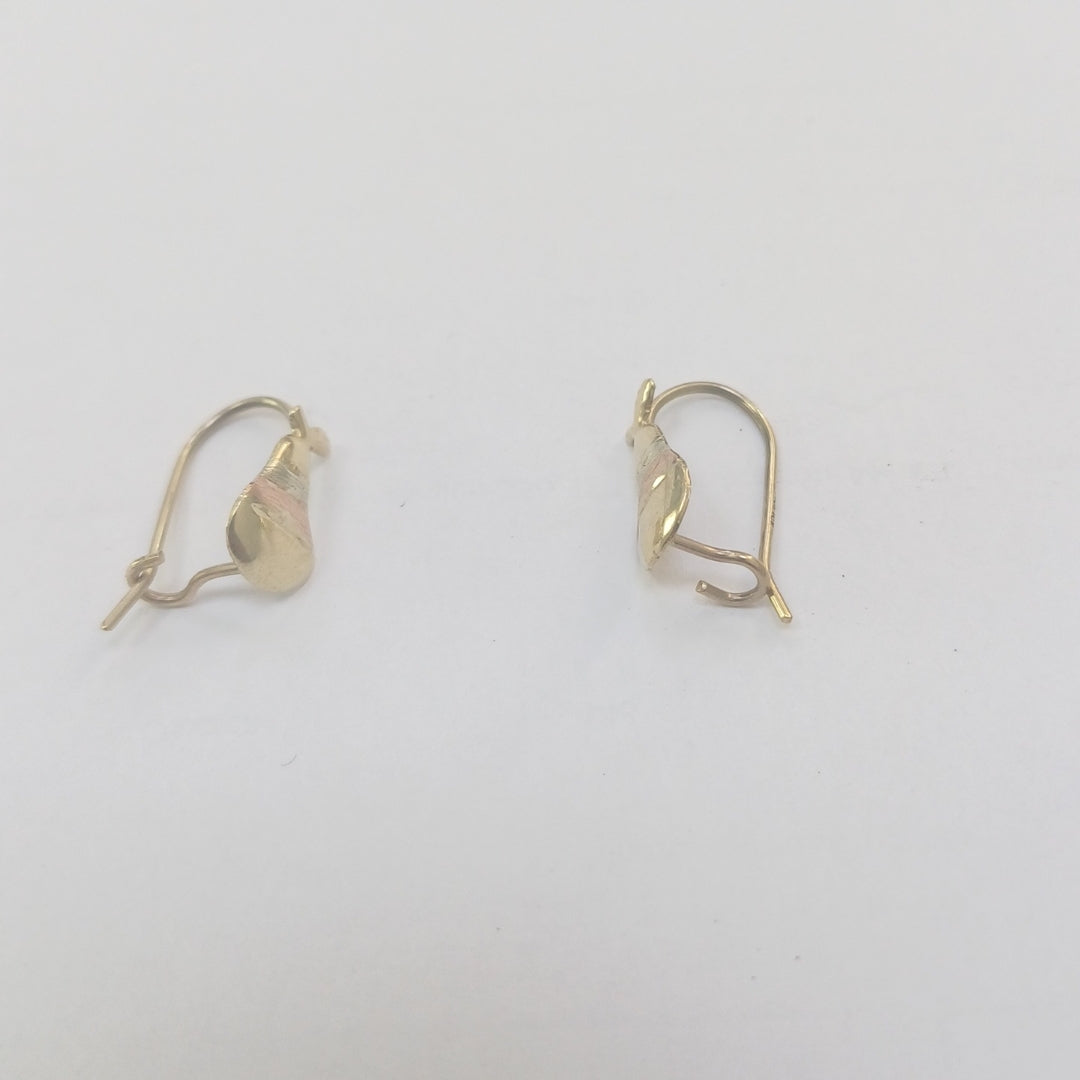 ARETES PAR ORO 10 K 0.8 GRMS (SEMINUEVO)
