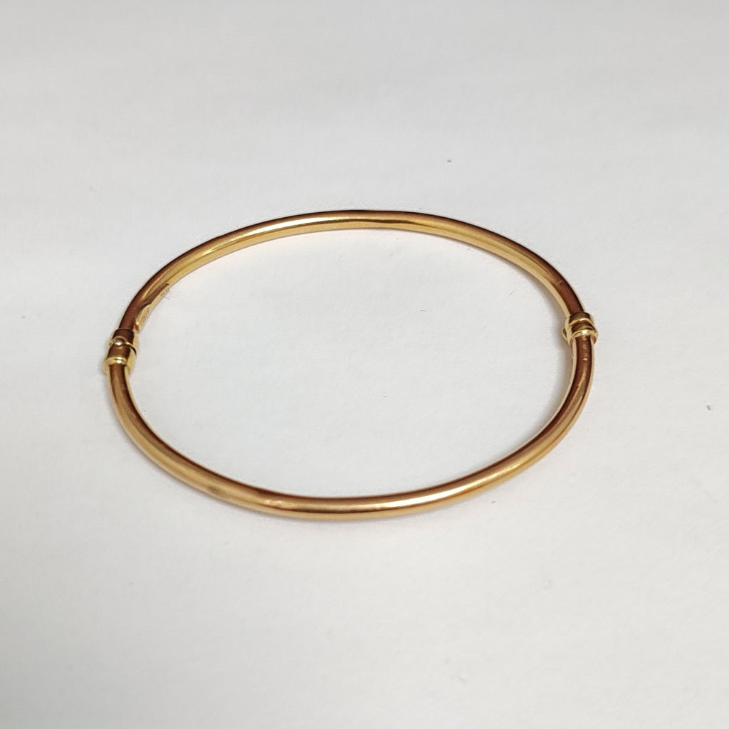PULSERA RIGIDA ORO 14 K 4.6 GRMS (SEMINUEVO)