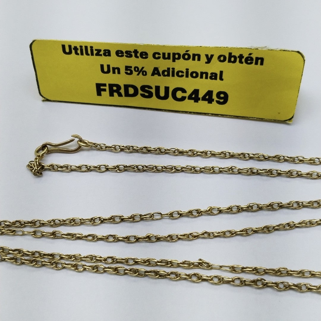 CADENA ORO 18 K 7,40 GRMS (SEMINUEVO)