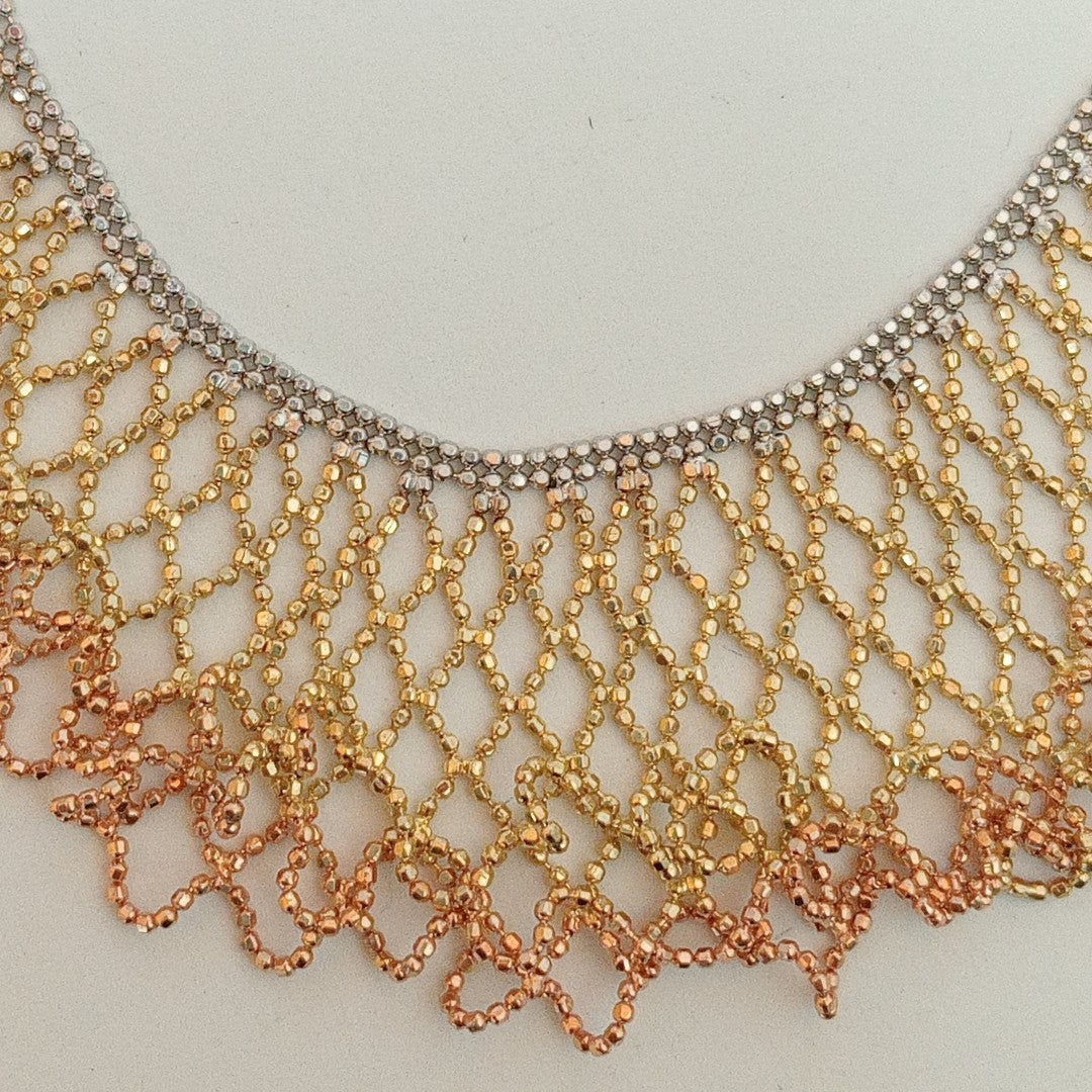 GARGANTILLA ORO,ORO COMBINADO 10 K 10,80 GRMS (SEMINUEVO)
