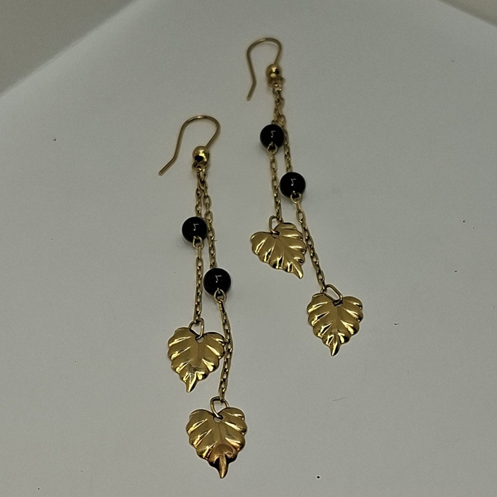 ARETES PAR ORO 14 K 2,60 GRMS (SEMINUEVO)