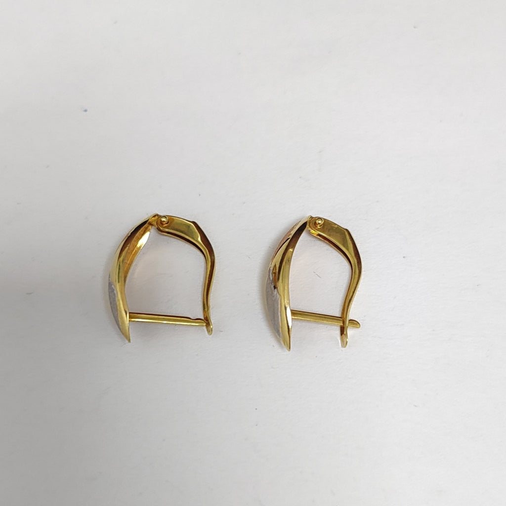 ARETES PAR ORO 14 K 2,00 GRMS (SEMINUEVO)