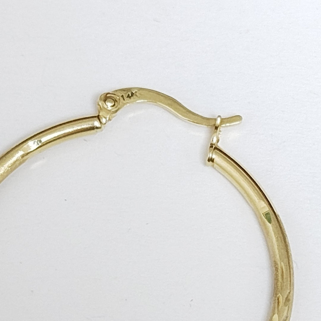 ARRACADAS PAR ORO 14 K 2,80 GRMS (SEMINUEVO)