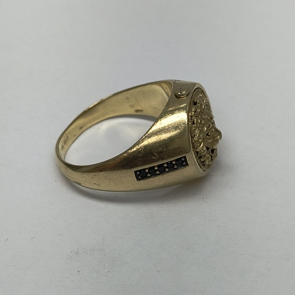 ANILLO ORO 10 K 7,50 GRMS (SEMINUEVO)