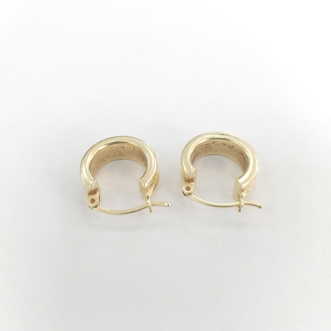 ARRACADAS PAR ORO 14 K 2.3 GRMS (SEMINUEVO)