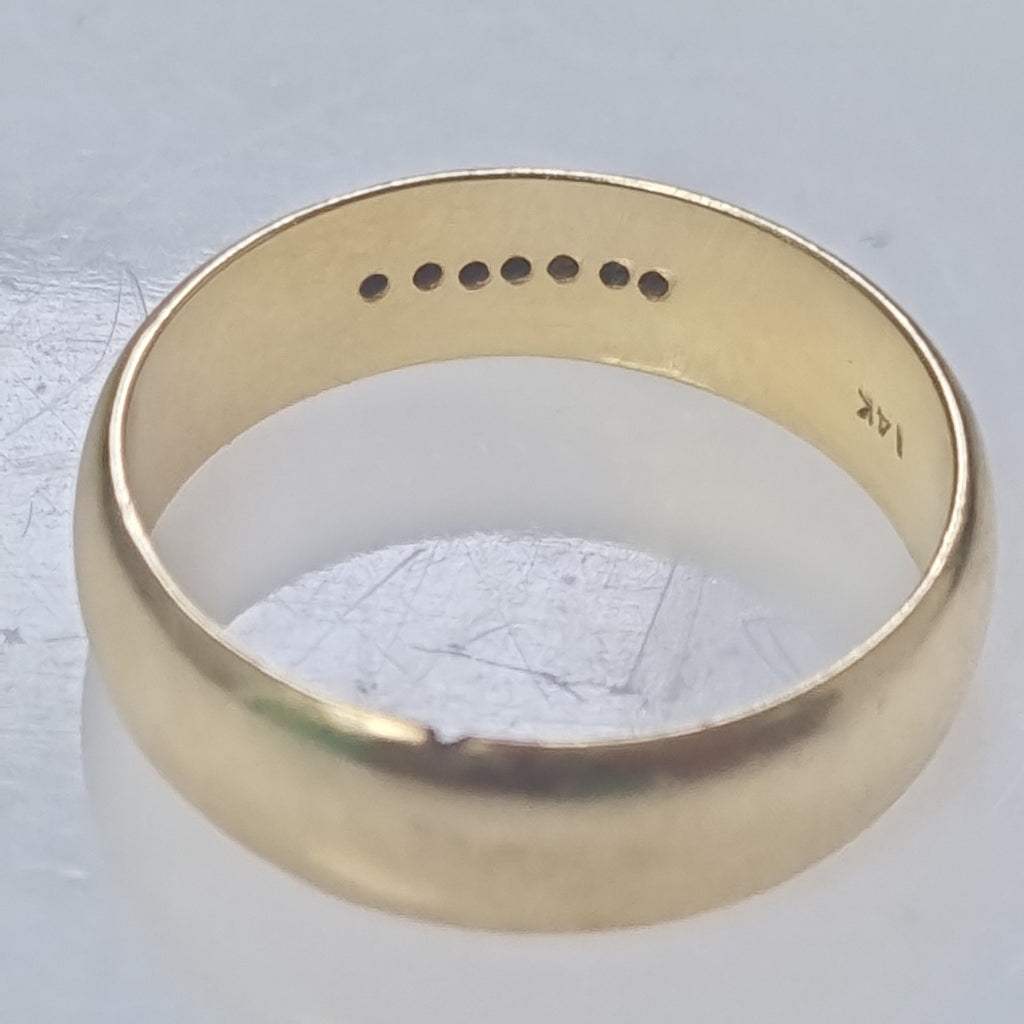 ARGOLLA ORO 14 K 6.2 GRMS (SEMINUEVO)