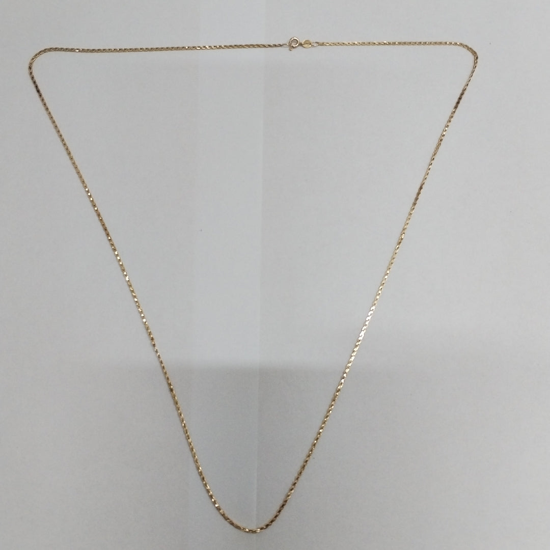 CADENA ORO 14 K 4,70 GRMS (SEMINUEVO)