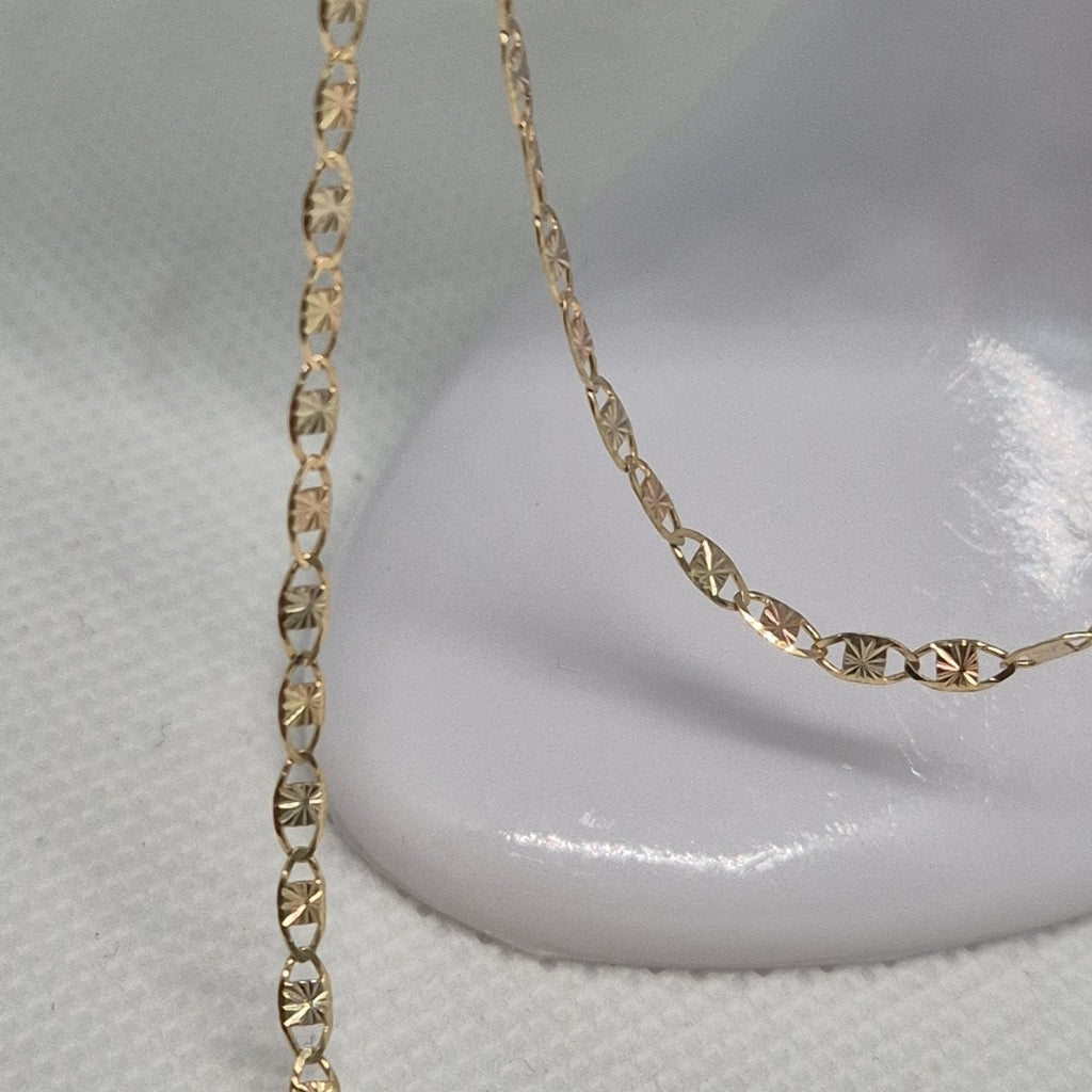 CADENA TEJIDO MARINERO 3.41GR 55 CM (NUEVO)