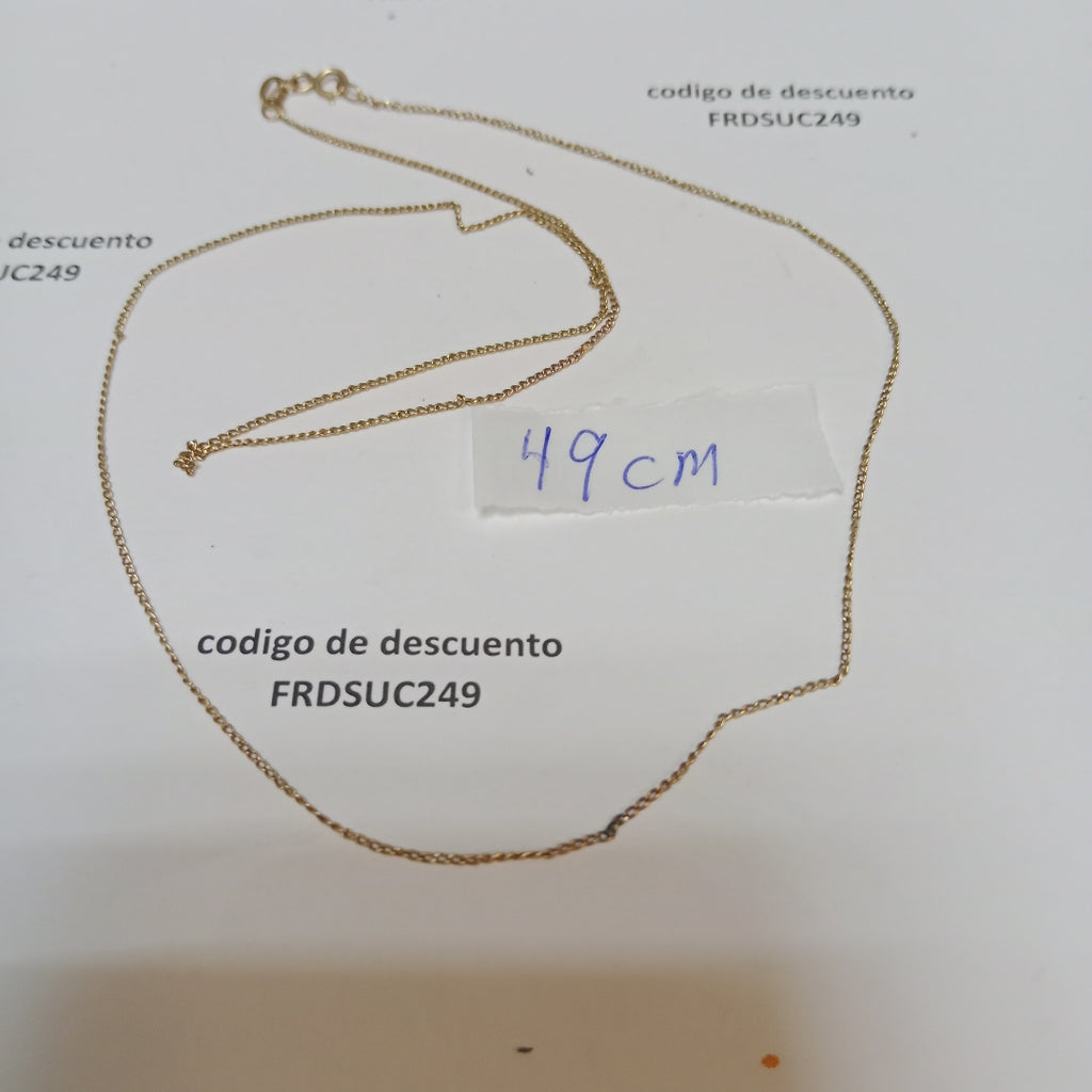 CADENA ORO 10 K 1.2 GRMS (SEMINUEVO)