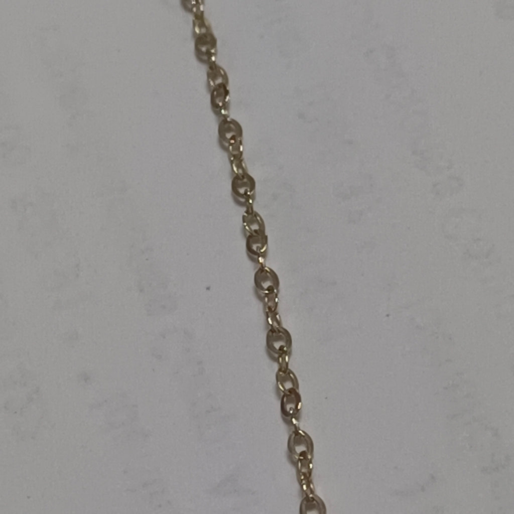 CADENA, DIJE ORO 14 K 1.8 GRMS (SEMINUEVO)