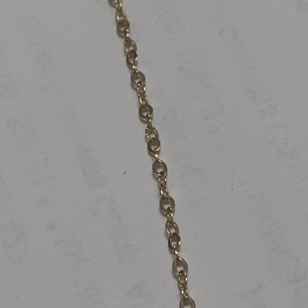 CADENA, DIJE ORO 14 K 1.8 GRMS (SEMINUEVO)