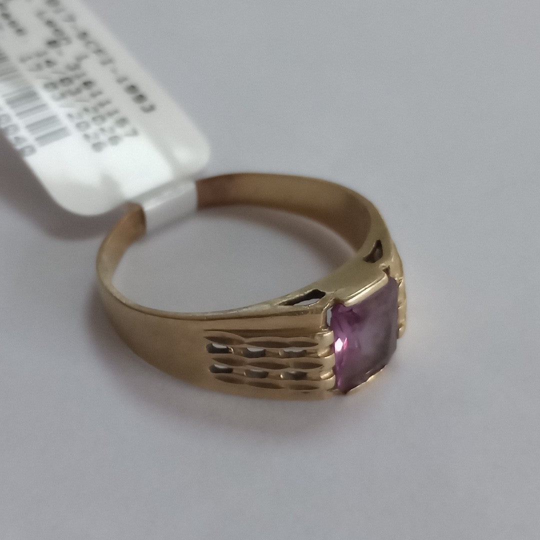 ANILLO ORO 10 K 3.3 GRMS (SEMINUEVO)