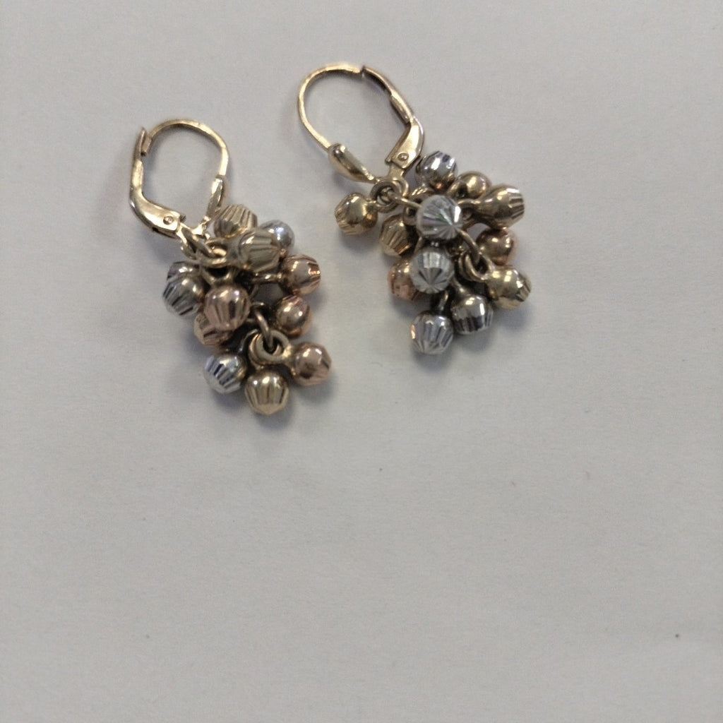 ARETES PAR ORO 14 K 6.4 GRMS (SEMINUEVO)