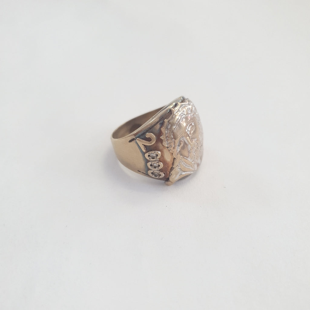 ANILLITO ORO, RODIADO 14 K 10.9 GRMS (SEMINUEVO)