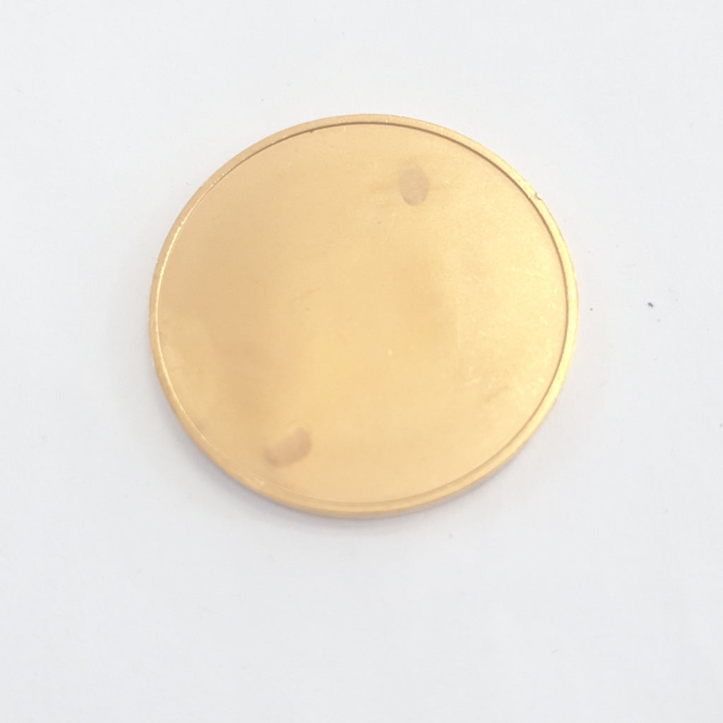 MEDALLA CONMEMORATIVA ORO 21 K 42 GRMS (SEMINUEVO)