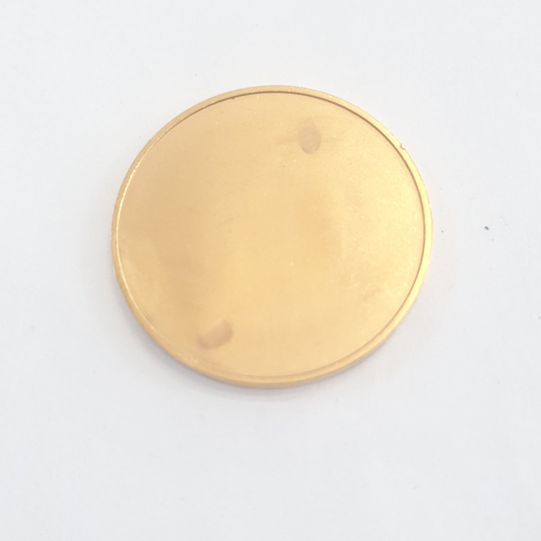 MEDALLA CONMEMORATIVA ORO 21 K 42 GRMS (SEMINUEVO)