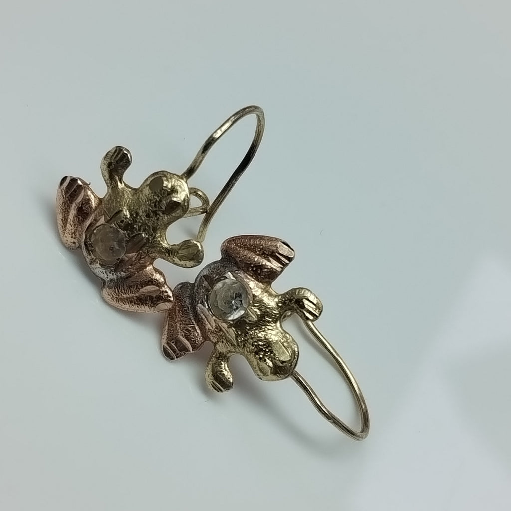 ARETES PAR ORO 14 K 1.4 GRMS (SEMINUEVO)