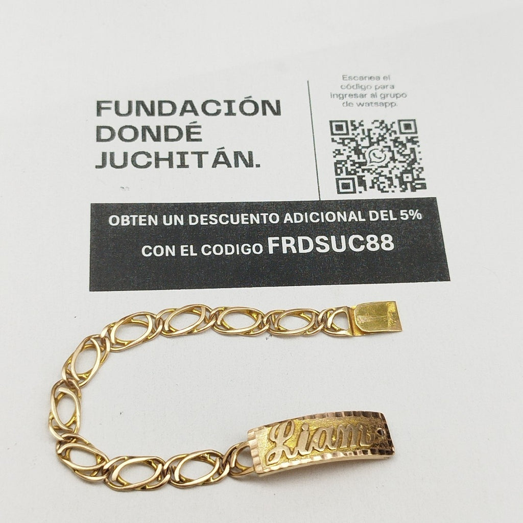 ESCLAVA ORO 10 K 5 GRMS (SEMINUEVO)