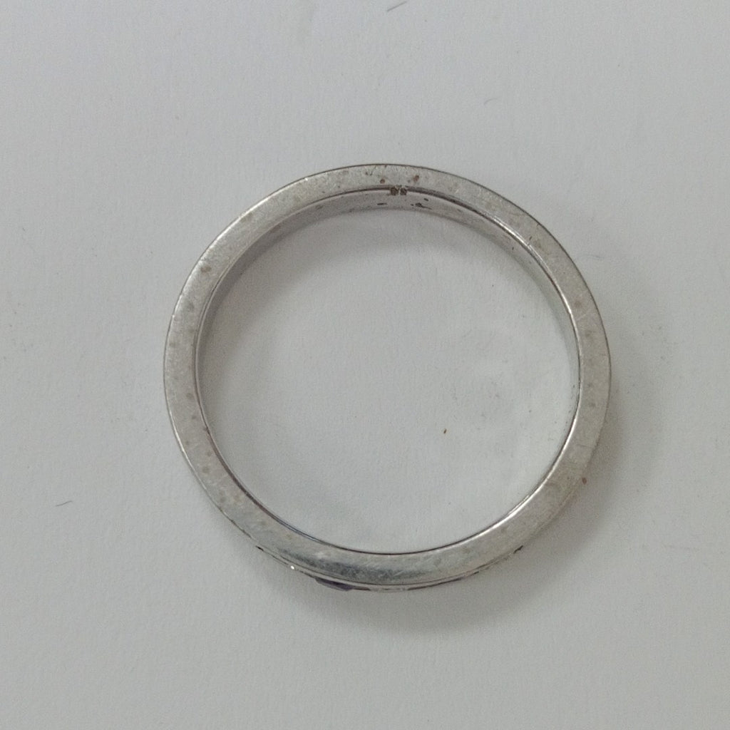 ARGOLLA ORO, ORO BLANCO 14 K 3.5 GRMS (SEMINUEVO)