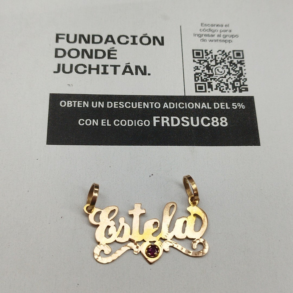 DIJE ORO 10 K 3.2 GRMS (SEMINUEVO)