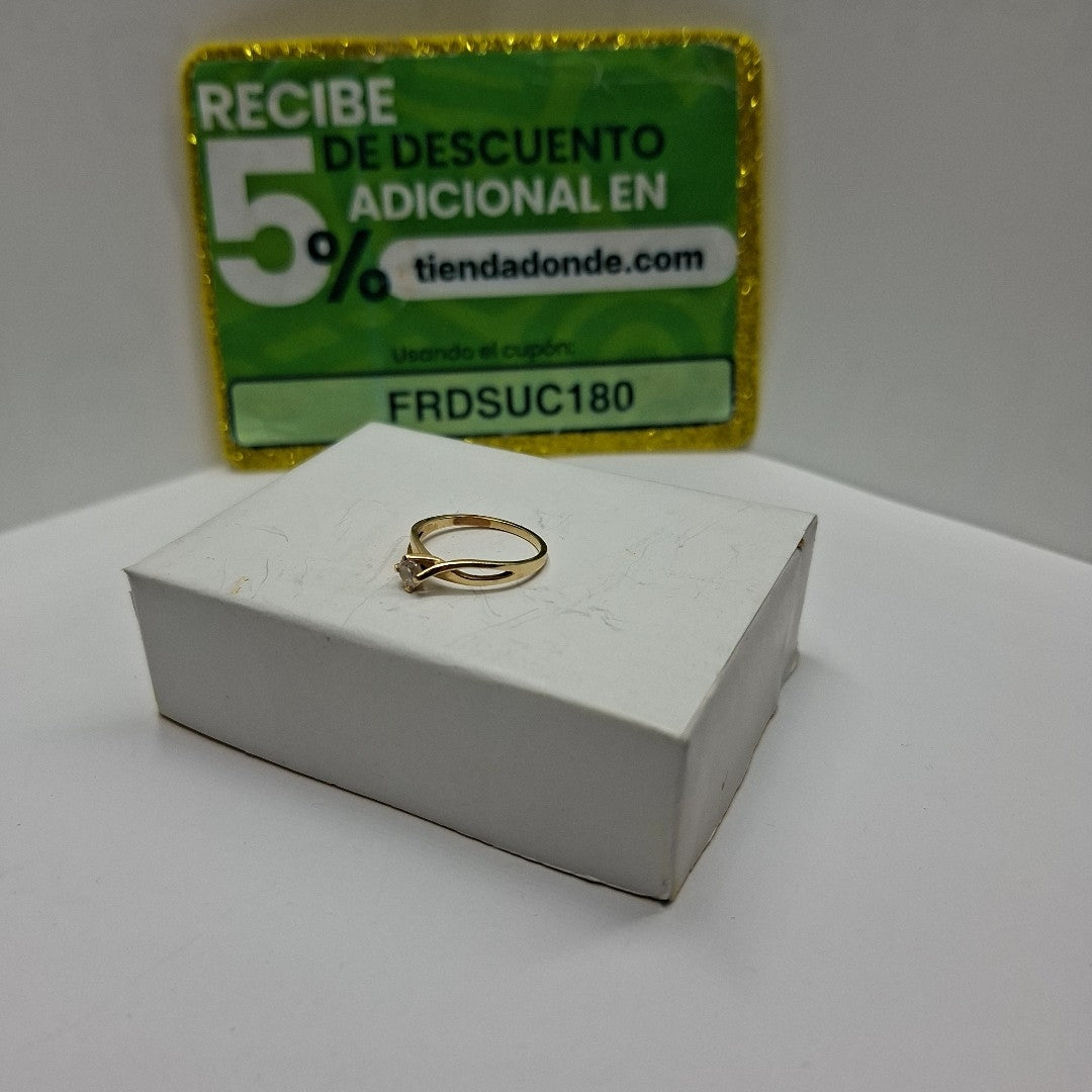 SOLITARIO ORO 14 K 1.9 GRMS (SEMINUEVO)