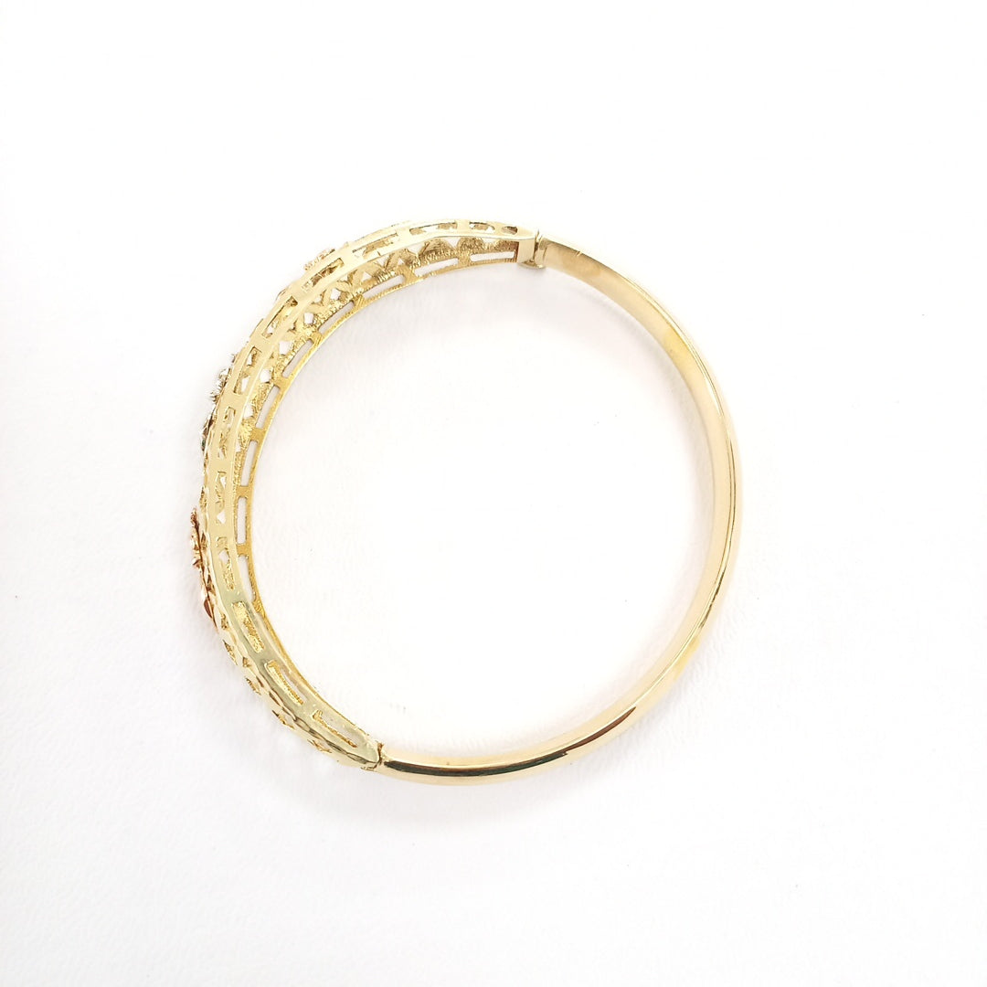 PULSERA RIGIDA ORO 14 K 12.8 GRMS (SEMINUEVO)