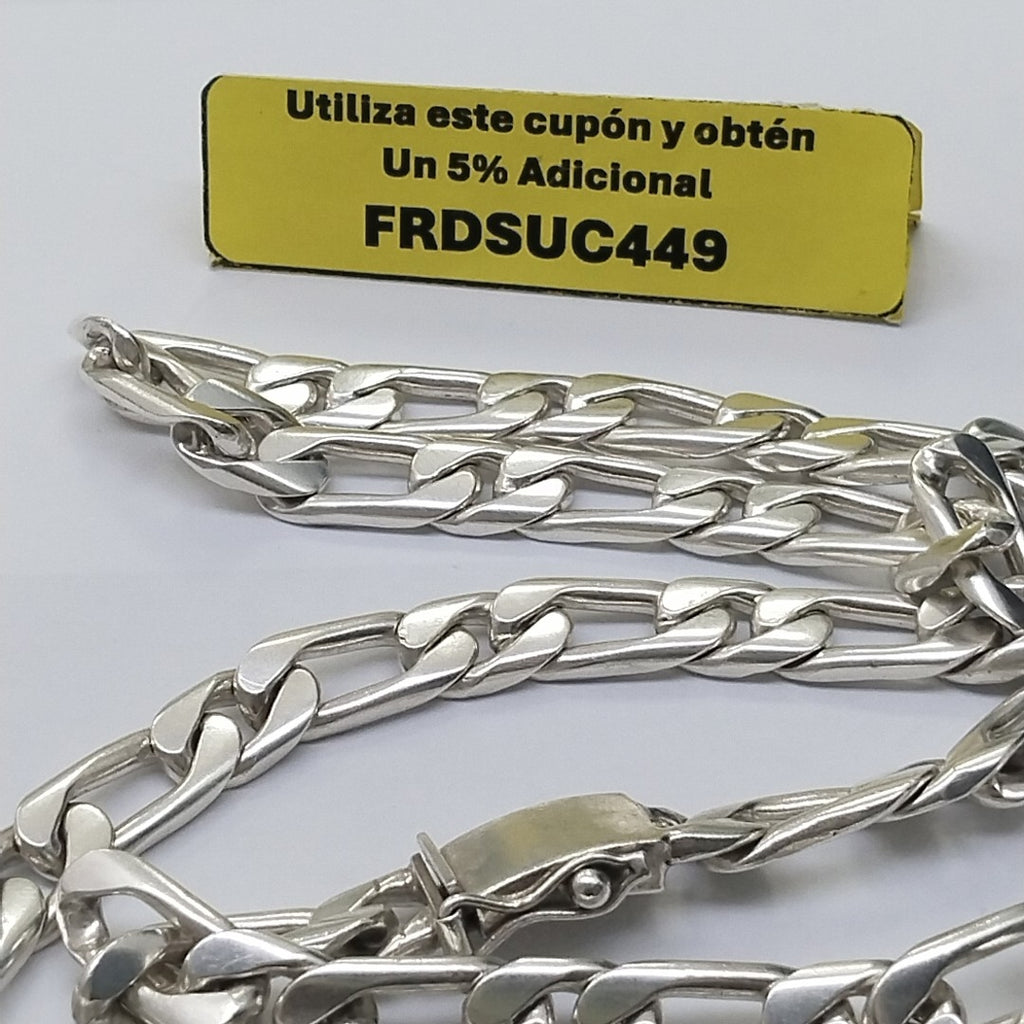 CADENA PLATA 139.8 GRMS (SEMINUEVO)
