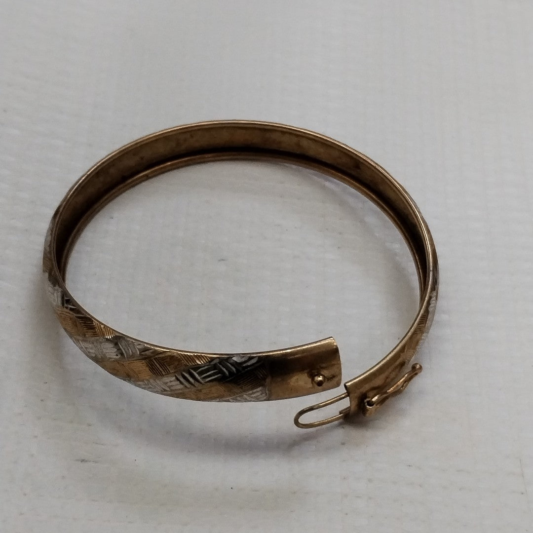 PULSERA RIGIDA ORO 10 K 5.3 GRMS (SEMINUEVO)
