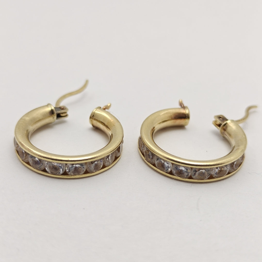 ARRACADAS PAR ORO 14 K 4,00 GRMS (SEMINUEVO)