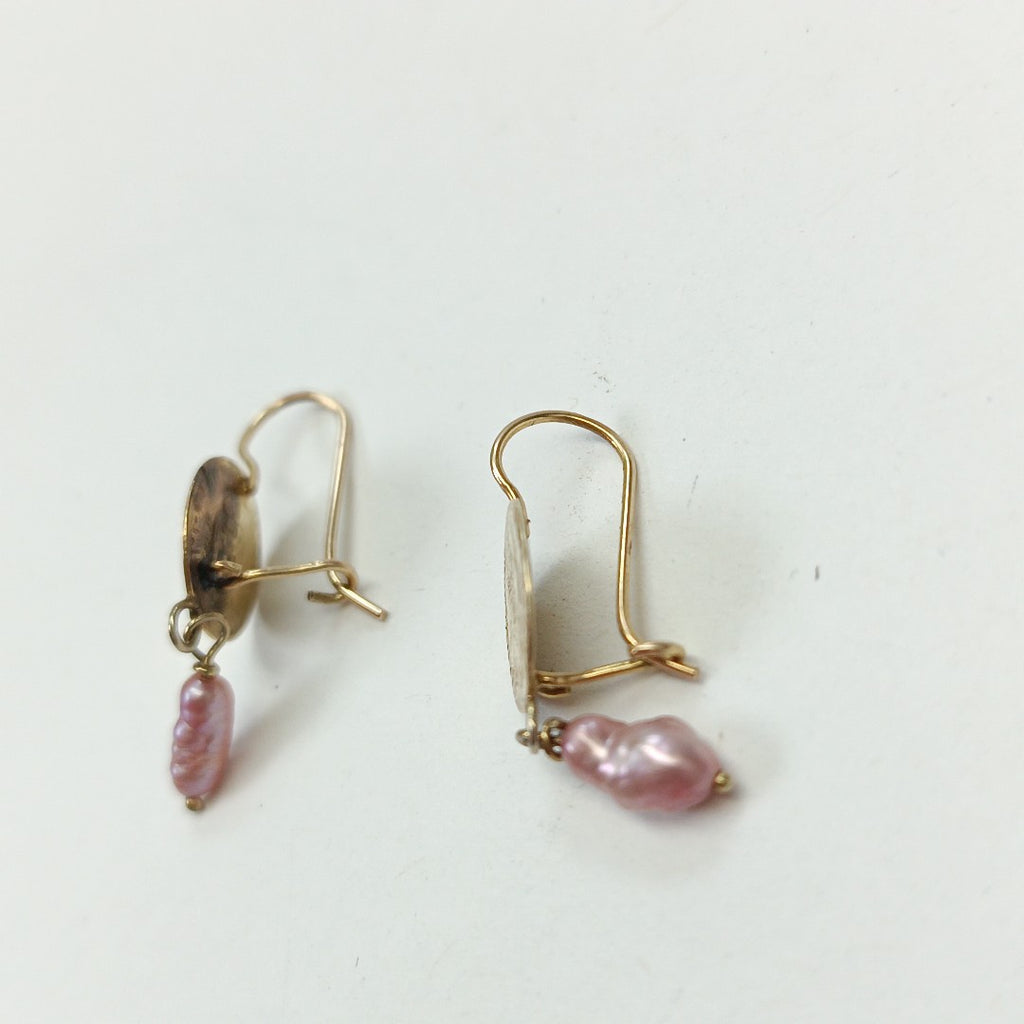 K1 1,40 GRMS 14 K IDENTIFICACIÓN ARETES PAR MATERIALES ORO MATERIALES GEMO (SEMINUEVO)