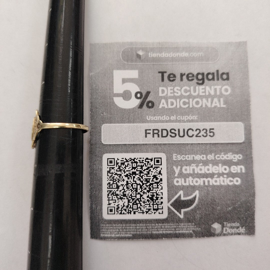 ANILLITO ORO 10 K 1.7 GRMS (SEMINUEVO)