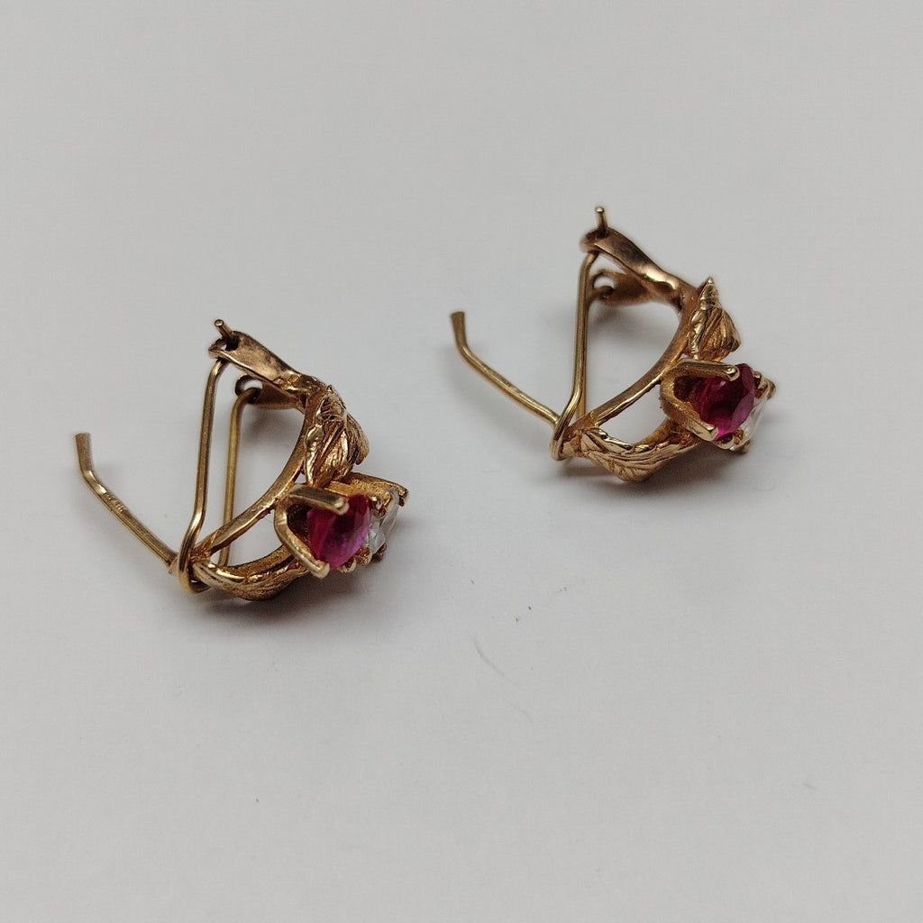 ARETES PAR ORO 10 K 4 GRMS (SEMINUEVO)