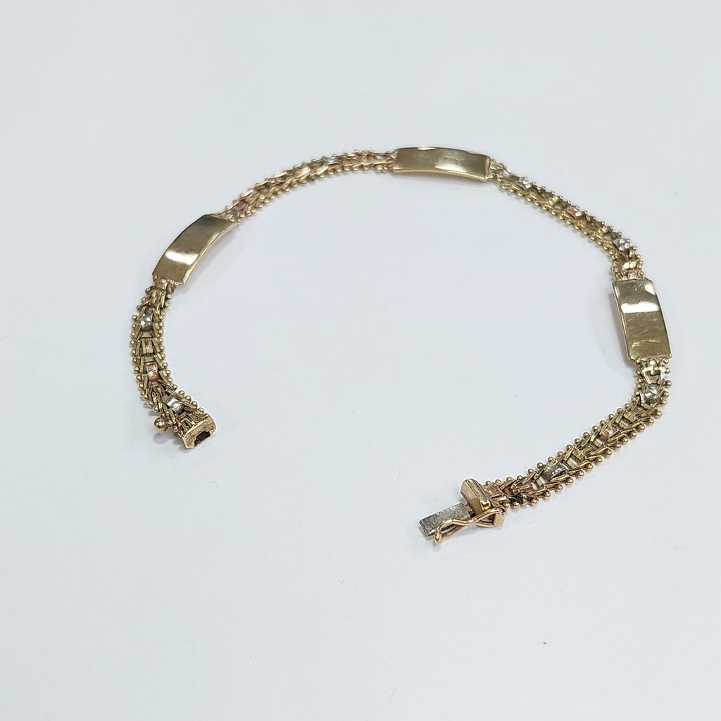PULSERA ORO 10 K 8.7 GRMS (SEMINUEVO)