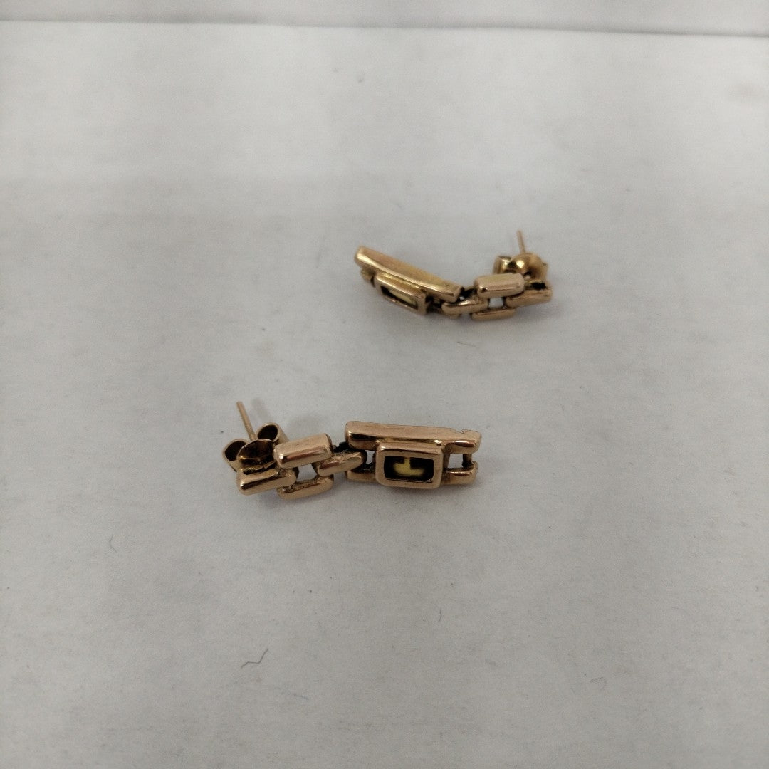 ARETES PAR ORO 14 K 5.3 GRMS (SEMINUEVO)
