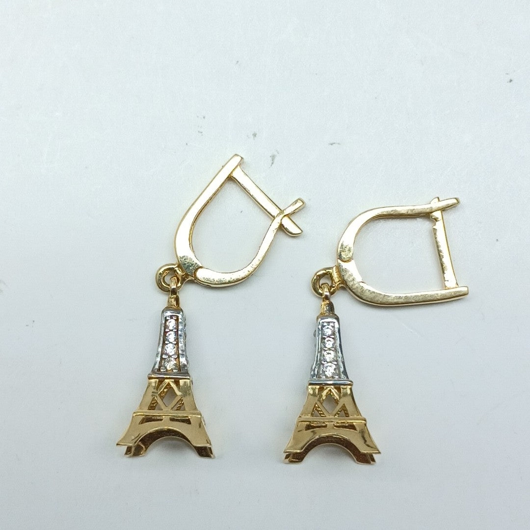 ARETES PAR ORO 14 K 3,40 GRMS (SEMINUEVO)