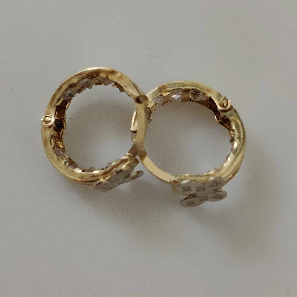 ARRACADAS PAR ORO 14 K 1,70 GRMS (SEMINUEVO)