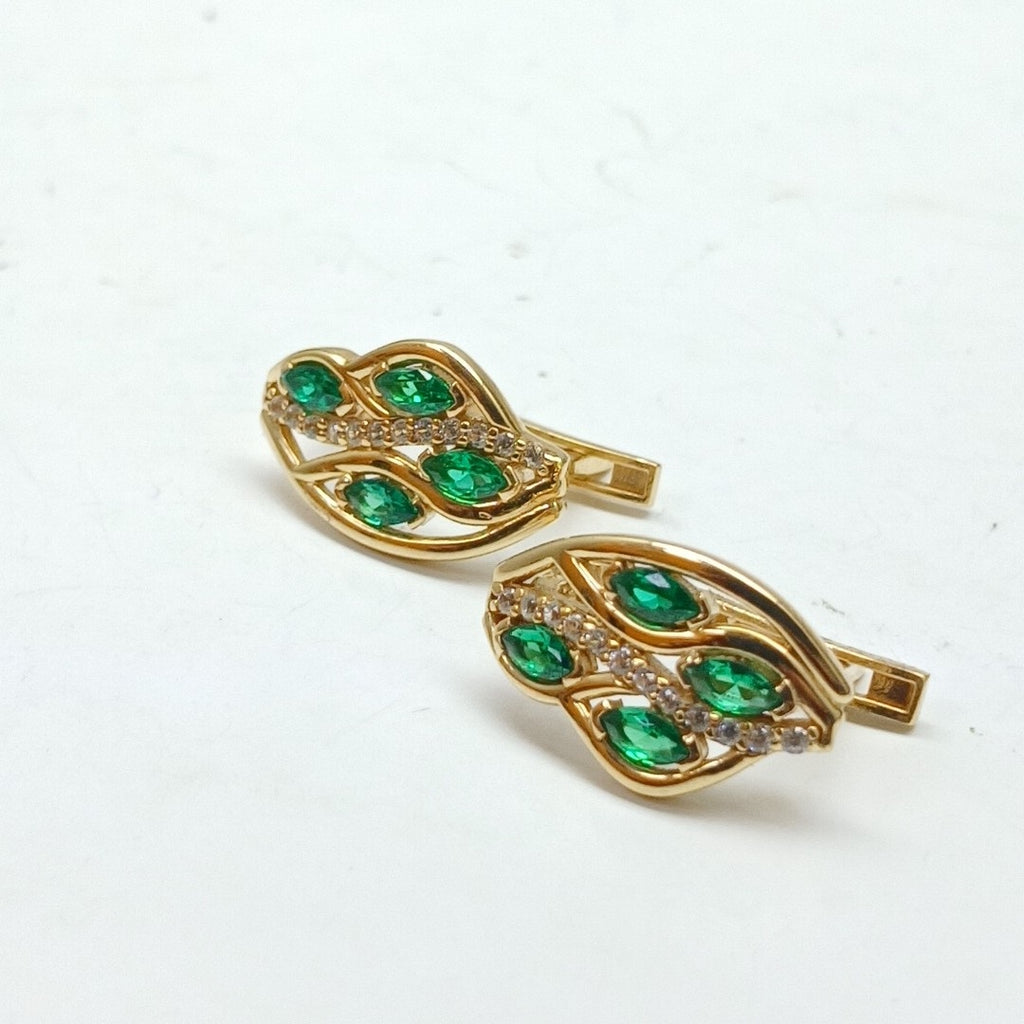 ARETES PAR ORO 14 K 3,70 GRMS (SEMINUEVO)